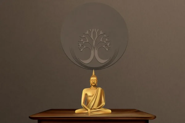 Elegant Buddha Wall Art - Spiritual Home Decor