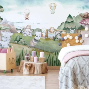 Enchanted Animal Parade Wallpaper