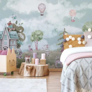 Whimsical Woodland Escape – Adventure Wall Mural