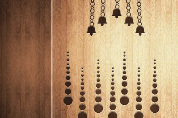 Wooden Bells Wall Art for Elegant Interiors