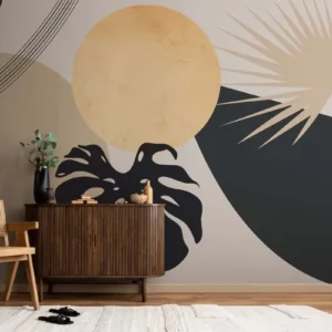 Abstract Tropicana Wall Mural