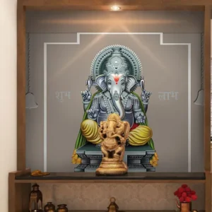 Blessings of Lord Ganesha Wall Mural for Home