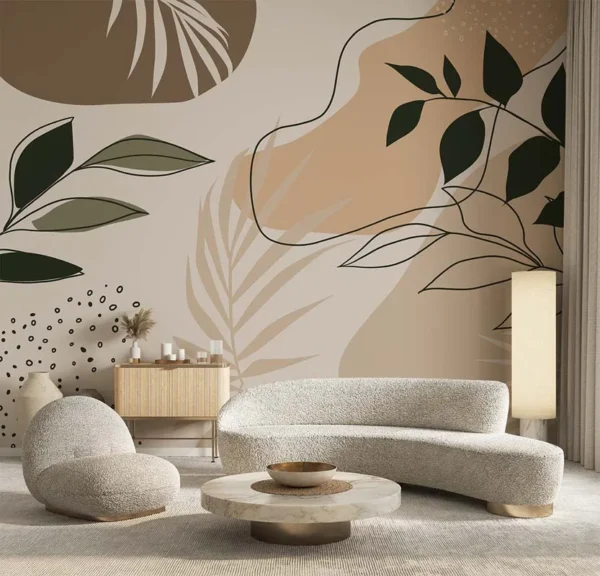 Botanic Bliss Abstract Wall Art