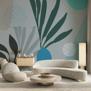 Botanical Bliss Abstract Wall Art