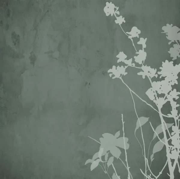 Botanical Noir Wall Mural