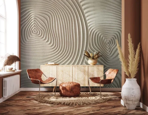 Modern 3D Abstract Wall Panel Design