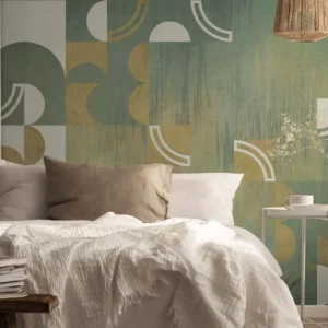 Modern Geometric Art Deco Wall Mural