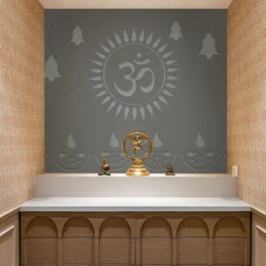 Tranquil Om Harmony Wall Mural – Lord of Walls