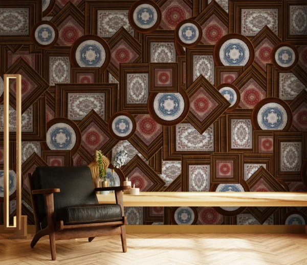 Regal Rug Panel Frames – Persian Luxe Wall Art