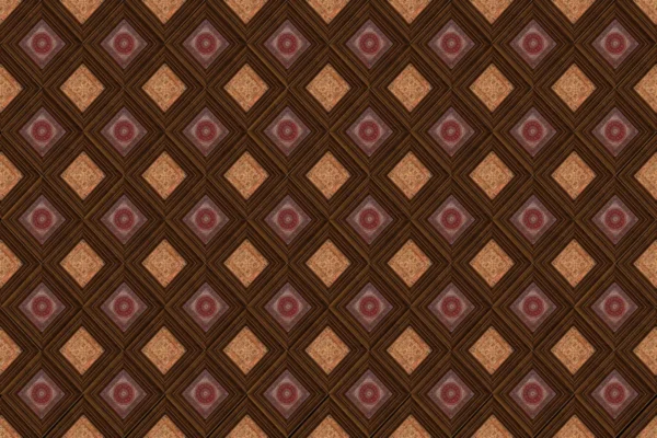 Rustic Diamond Wood Panel Wallpaper Design
