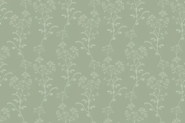 Sage Meadow Botanical Wallpaper