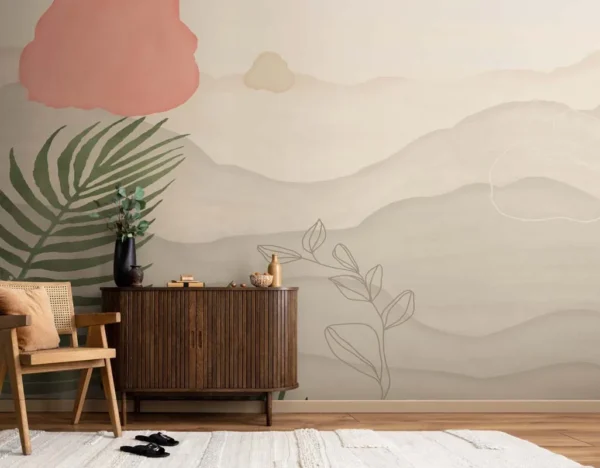 Serene Tropics Wall Mural