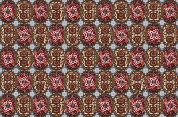 Tribal Medallion Mosaic