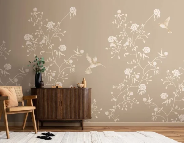 Whispering Blooms Wall Art