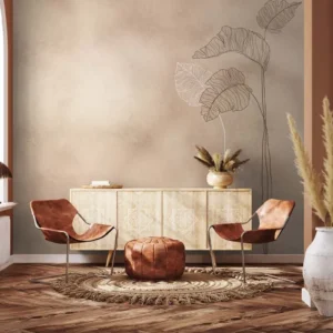 Whispering Leaves Minimalist Wall Art