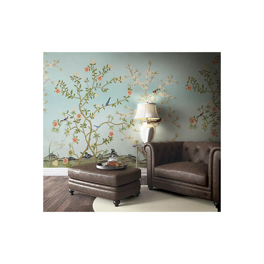 Celestial Blossom Garden – Chinoiserie Wall Mural